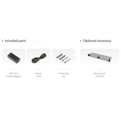 MikroTik RouterBOARD RB5009UPr+S+IN, 4x 1,4 GHz, 7x GbE PoE+, 1x 2,5 GbE PoE+, USB 3.0, SFP+, L5