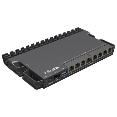 MikroTik RouterBOARD RB5009UPr+S+IN, 4x 1,4 GHz, 7x GbE PoE+, 1x 2,5 GbE PoE+, USB 3.0, SFP+, L5
