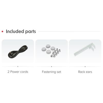 Mikrotik Cloud Switch CRS518-16XS-2XQ-RM, 650 MHz CPU, 64 MB RAM, 1x LAN, 2x QSFP28, 16x SFP28, 2x PSU, L6