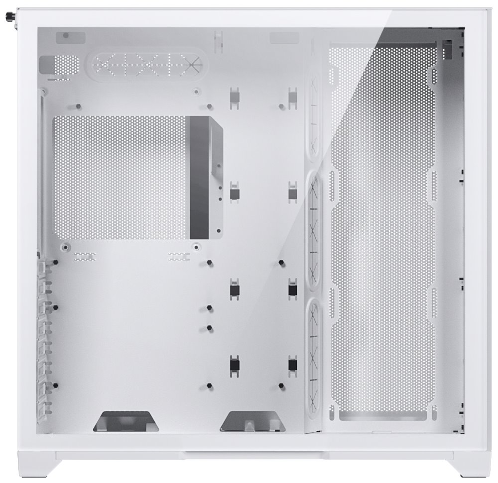 Magniumgear Powered by Phanteks NEO Qube 2IM / ATX / 2xUSB 3.0 / USB-C 3.1 / ARGB / tvrz. sklo / Infinity Mirror / bílá