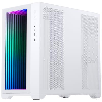 Magniumgear Powered by Phanteks NEO Qube 2IM / ATX / 2xUSB 3.0 / USB-C 3.1 / ARGB / tvrz. sklo / Infinity Mirror / bílá