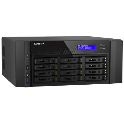 QNAP TS-h1290FX-7302P-128G   AMD EPYC, 128GB ECC RAM, 12x 2,5" U.2, 2x 2,5GbE, 2x 25GbE