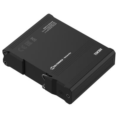 Teltonika průmyslový nemanažovaný switch na DIN lištu TSW304 4port 10/100/1000M