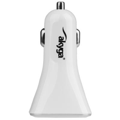 TRX Akyga AK-CH-09 4x USB nabíječka do auta 6.8A/ 34W/ bílá