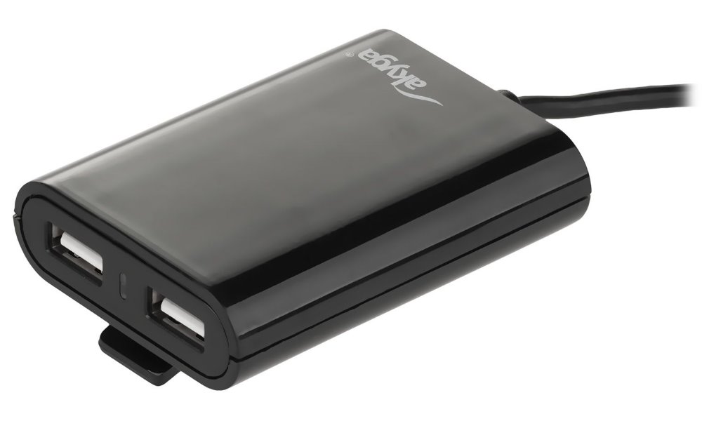 TRX Akyga AK-CH-10 4x USB nabíječka do auta 9A/ 45W/ černá