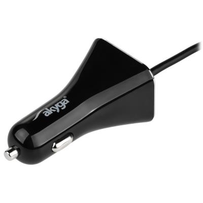 TRX Akyga AK-CH-10 4x USB nabíječka do auta 9A/ 45W/ černá