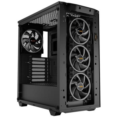 Be quiet! skříň PURE BASE 500FX / MidT / bez zdroje / USB 3.0 / 3x120mm ARGB + 1x140mm fans / průhledná bočnice / černá