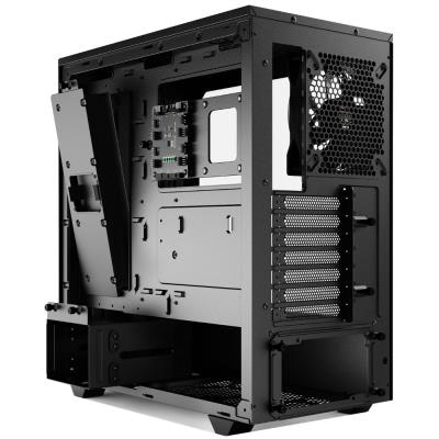 Be quiet! skříň PURE BASE 500FX / MidT / bez zdroje / USB 3.0 / 3x120mm ARGB + 1x140mm fans / průhledná bočnice / černá
