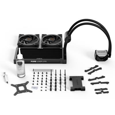 Be quiet! Pure Loop 2 FX AIO 240mm / 2x120mm ARGB /Intel: 1700 / 1200 / 2066 / 1150 / 1151 / 1155 / AMD / AM5 / AM4
