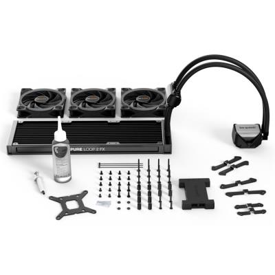 Be quiet! Pure Loop 2 FX AIO 360mm / 3x120mm ARGB /Intel: 1700 / 1200 / 2066 / 1150 / 1151 / 1155 / AMD / AM5 / AM4