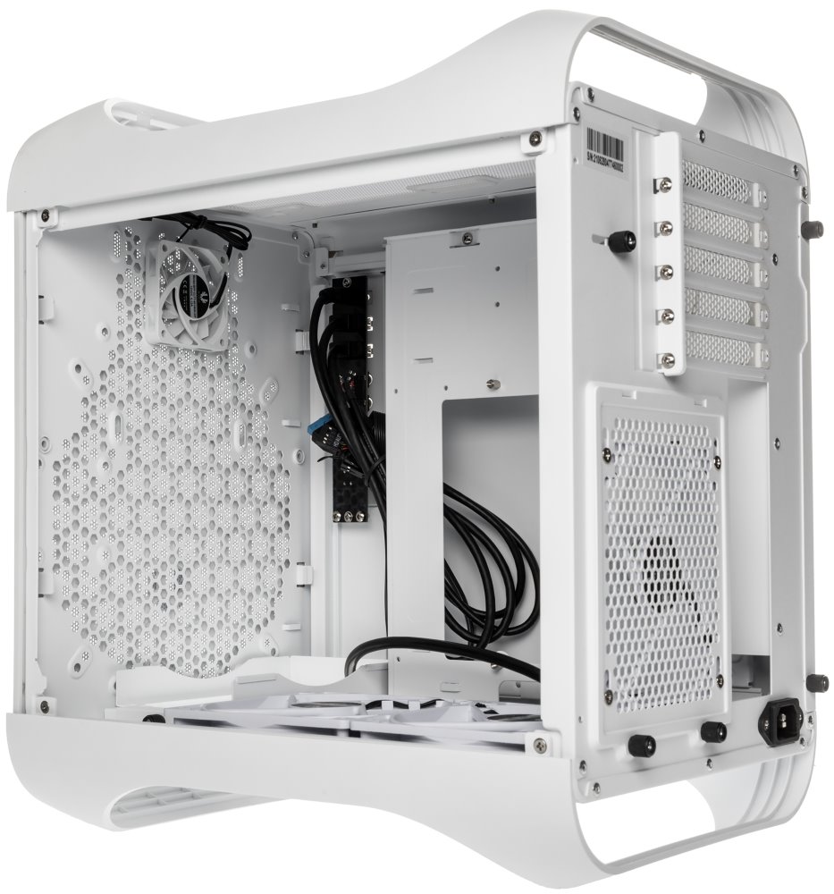 BitFenix skříň Prodigy M 2022 / mATX / 1x60mm +3x120mm ARGB fan / 2xUSB 3.0 / tvrzené sklo / bílá