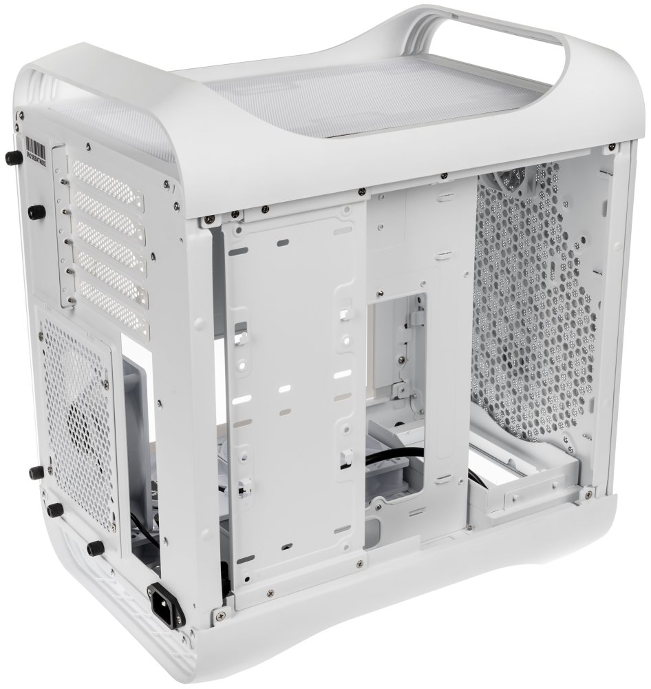 BitFenix skříň Prodigy M 2022 / mATX / 1x60mm +3x120mm ARGB fan / 2xUSB 3.0 / tvrzené sklo / bílá