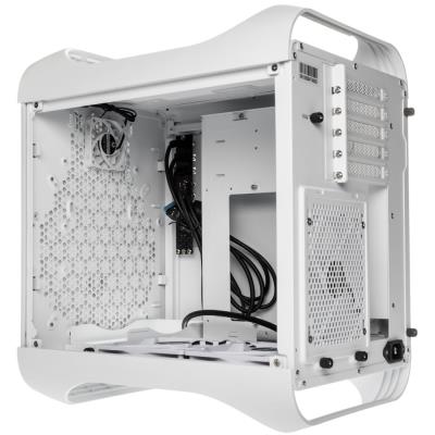BitFenix skříň Prodigy M 2022 / mATX / 1x60mm +3x120mm ARGB fan / 2xUSB 3.0 / tvrzené sklo / bílá