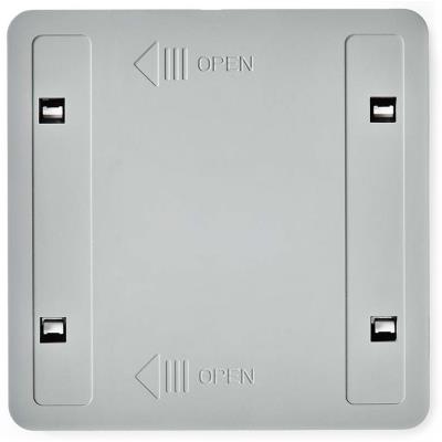 NEDIS chytrý nástěnný vypínač/ Zigbee 3.0/ nástěnný držák/ čtyři tlačítka/ bílý