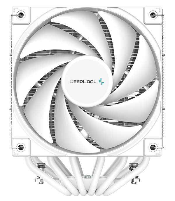 DEEPCOOL chladič AK620 / 2x120mm fan / 6x heatpipes / pro Intel i AMD / bílý