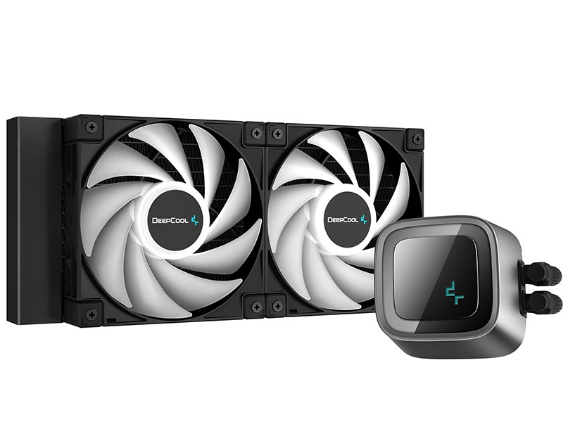 DEEPCOOL vodní chladič LS520 / 2x120 mm fan / ARGB / Intel i AMD