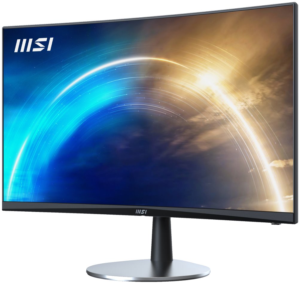 MSI PRO MP242C/ 24" zakřivený/ 1920x1080/ VA/ 1ms/ 250cd/m2/ 3000:1/ HDMI/ D-Sub/ černý