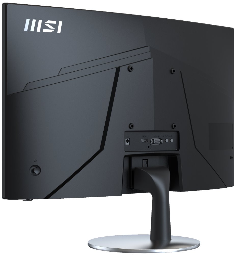 MSI PRO MP242C/ 24" zakřivený/ 1920x1080/ VA/ 1ms/ 250cd/m2/ 3000:1/ HDMI/ D-Sub/ černý