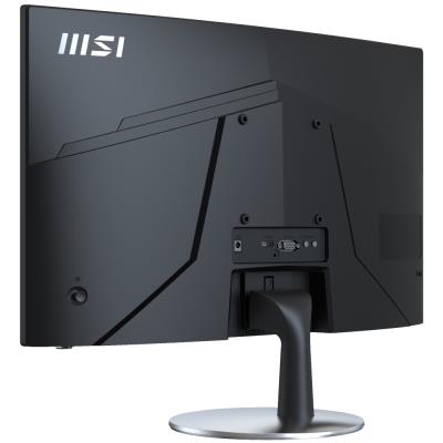 MSI PRO MP242C/ 24" zakřivený/ 1920x1080/ VA/ 1ms/ 250cd/m2/ 3000:1/ HDMI/ D-Sub/ černý