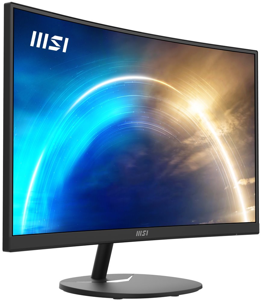 MSI PRO MP271C/ 27" zakřivený/ 1920x1080/ VA/1ms/ 250cd/m2/ 4000:1/ HDMI/ D-Sub/ černý