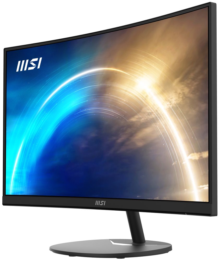 MSI PRO MP271C/ 27" zakřivený/ 1920x1080/ VA/1ms/ 250cd/m2/ 4000:1/ HDMI/ D-Sub/ černý