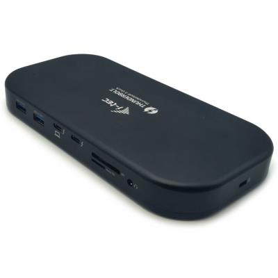 i-tec dokovací stanice Thunderbolt 3 Dual 4K/ 5x USB-A 3.2/ USB-C/ HDMI/ LAN/ micro SD/SD/ Power Delivery 60W