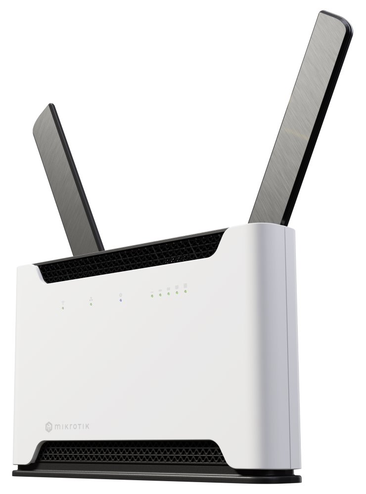 MikroTik Chateau LTE18 ax, 4x GLAN, 1x 2,5 GLAN, 2.4+5GHz, 802.11a/b/g/n/ac/ax, LTE 18, USB 3.0,  L4, indoor