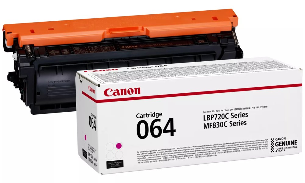 Canon originální toner Cartridge 064 M magenta, MF832Cdw 5 000 stran