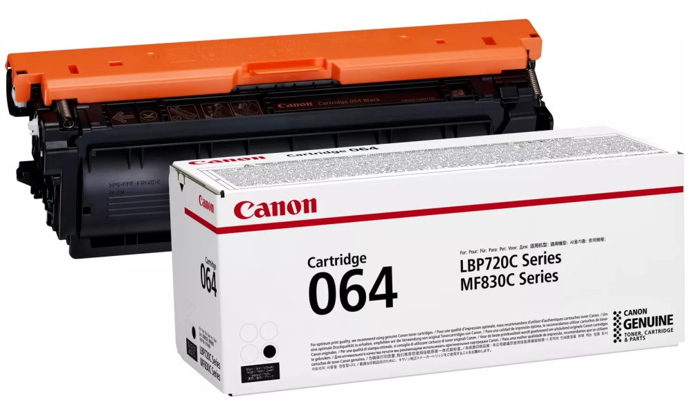 Canon originální toner Cartridge 064 BK černý, MF832Cdw 6 000 stran