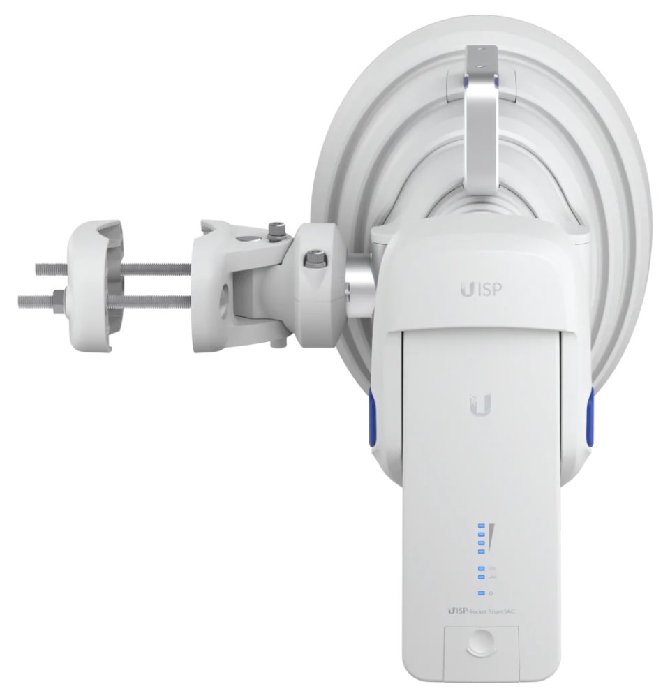 Ubiquiti UISP Horn - horn anténa, 5-6 GHz, zisk 19,5 dBi, úhel 30°, pro airFiber 5XHD, Rocket LTU, Rocket 5AC Prism