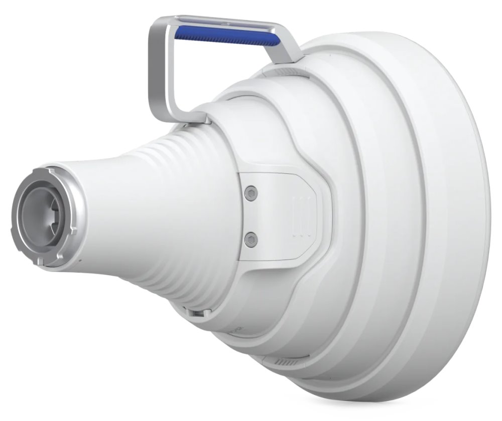 Ubiquiti UISP Horn - horn anténa, 5-6 GHz, zisk 19,5 dBi, úhel 30°, pro airFiber 5XHD, Rocket LTU, Rocket 5AC Prism