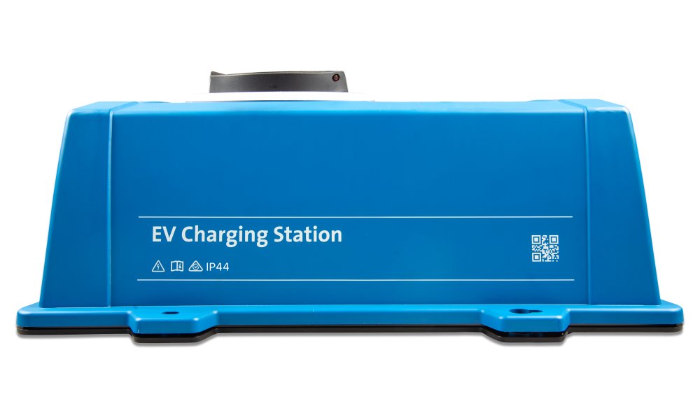 Victron EV nabíjecí stanice pro elektromobily, 22kW, 32A, 3f/1f, Type 2, LCD displej, bez kabelu