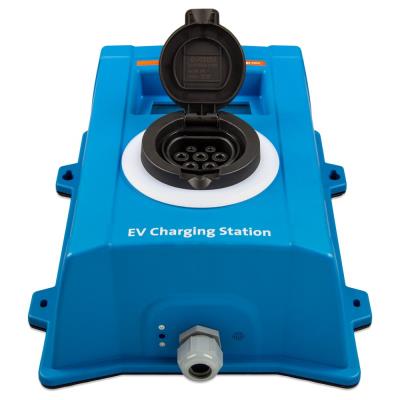 Victron EV nabíjecí stanice pro elektromobily, 22kW, 32A, 3f/1f, Type 2, LCD displej, bez kabelu