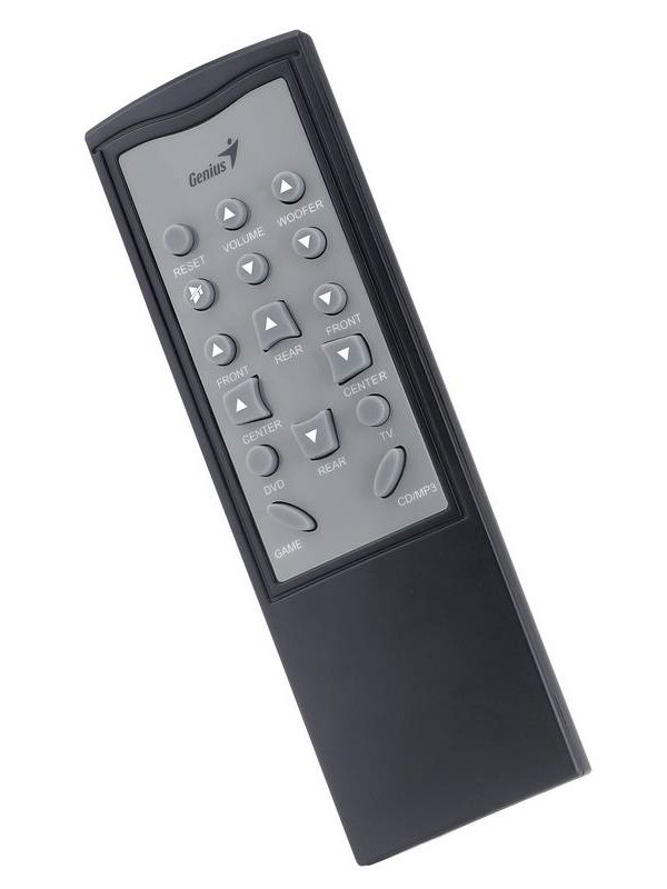 GENIUS repro SW-HF 5.1 6000 Ver. II/ 5.1/ 200W/ Dřevěné/ Dálkový ovladač