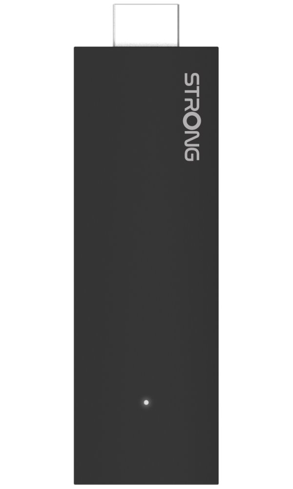 STRONG 4K Google TV stick SRT 41/ 4K Ultra HD/ H.265/ HDMI/ micro USB/ BT/ Wi-Fi/ Chromecast/ NETFLIX/ Android 11/ černý