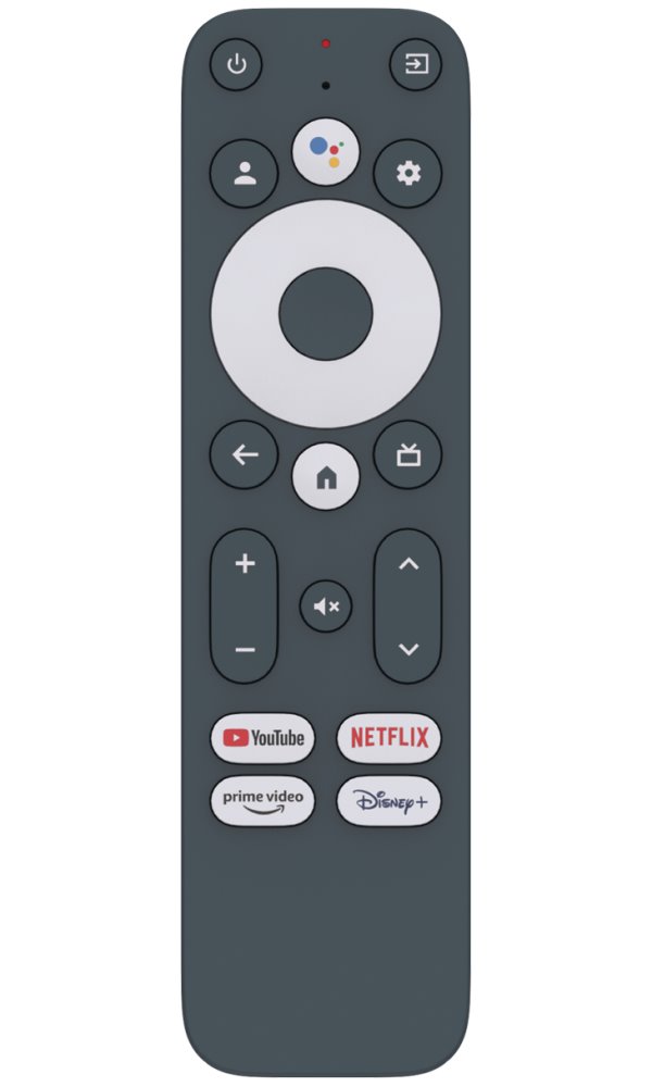 STRONG 4K Google TV stick SRT 41/ 4K Ultra HD/ H.265/ HDMI/ micro USB/ BT/ Wi-Fi/ Chromecast/ NETFLIX/ Android 11/ černý