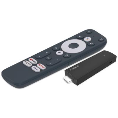 STRONG 4K Google TV stick SRT 41/ 4K Ultra HD/ H.265/ HDMI/ micro USB/ BT/ Wi-Fi/ Chromecast/ NETFLIX/ Android 11/ černý