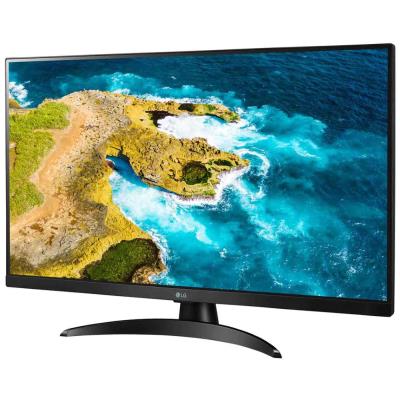 LG monitor 27TQ615S-PZ IPS webOS / 1920x1080 /8 bit/ 1000:1 / 250cd / 2xHDMI / Wifi / DVB-T/T2/DVB-C/DVB-S/S2 /DO černý