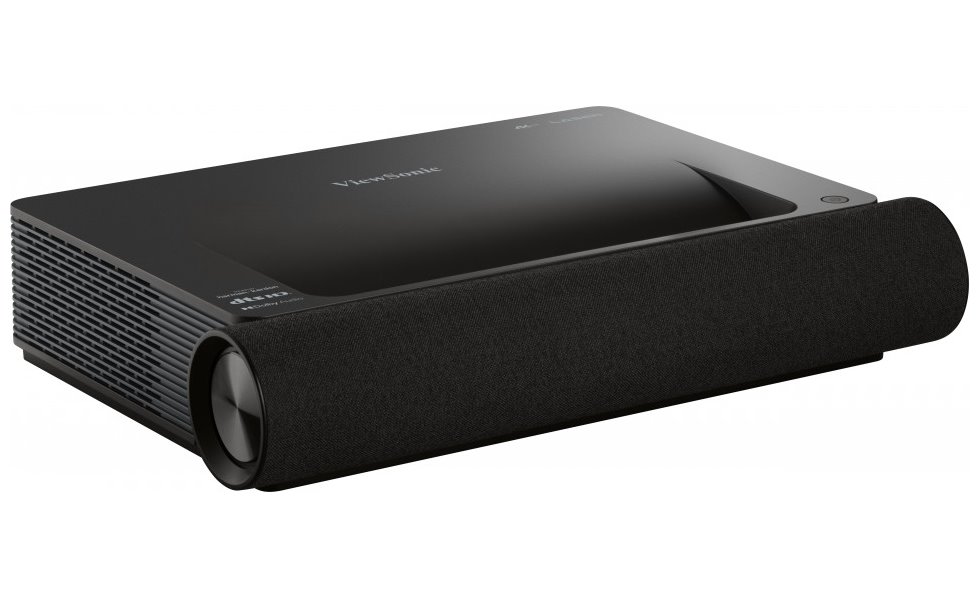 ViewSonic X2000B-4K/DLP laser/ ultraShortThrow/2000 ANSI/ 3000000:1/Repro/AV/2xHDMI/2xUSB/RJ45/ WiFi/phone control/černý