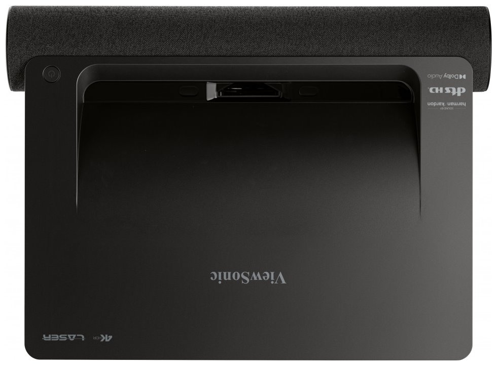 ViewSonic X2000B-4K/DLP laser/ ultraShortThrow/2000 ANSI/ 3000000:1/Repro/AV/2xHDMI/2xUSB/RJ45/ WiFi/phone control/černý