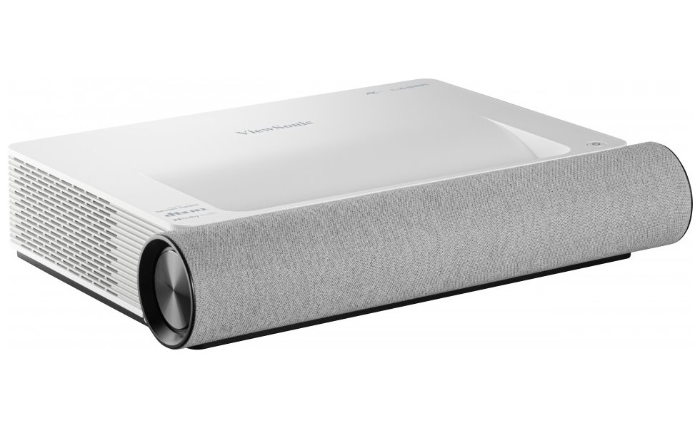 ViewSonic X2000L-4K/DLP laser/ ultraShortThrow/2000 ANSI/3000000:1/Repro/AV/2xHDMI/2xUSB/RJ45/WiFi/phone control/bílý