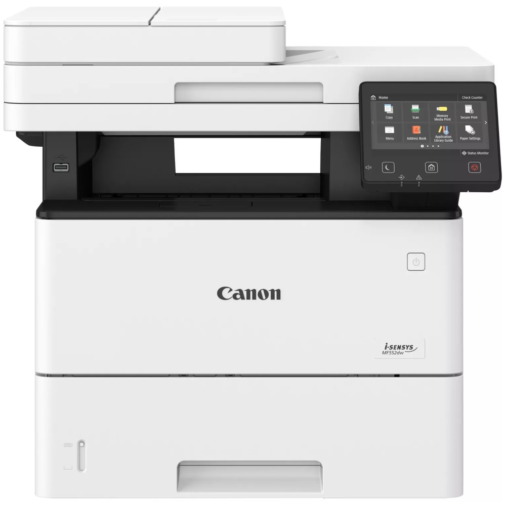 CANON i-SENSYS MF552dw / A4 / čb/ PSC/ 43ppm/ až 1200x1200dpi / WIFI/ LAN/ USB/ PCL/  Duplex/ DADF