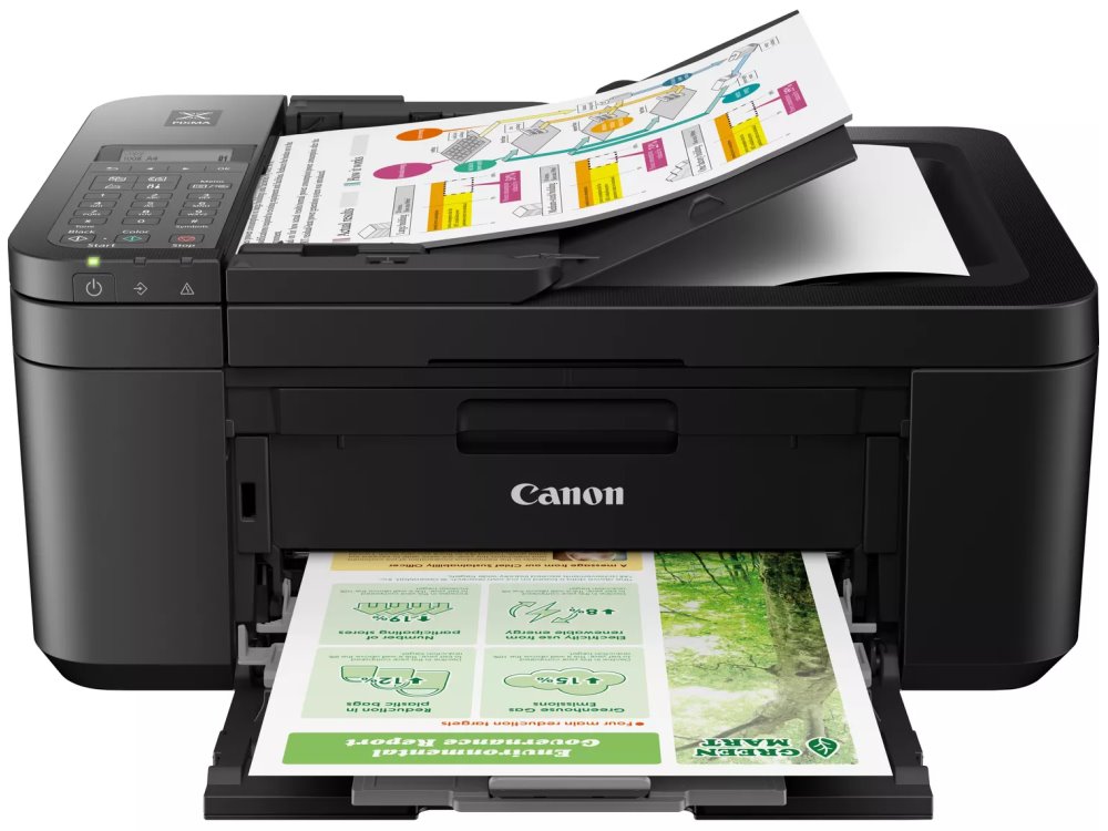Canon PIXMA TR4650 - PSCF/ A4/ 8,8/4,4ppm/ až 4800x1200dpi/ WiFi/ USB/ Duplex/ ADF/ černá