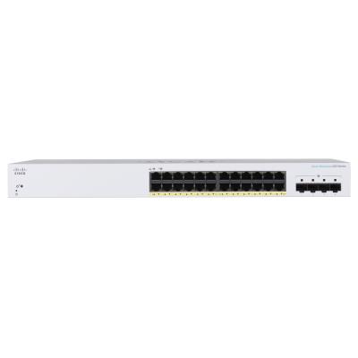 Cisco CBS220-24P-4G-EU 24-port GE Managed Switch, PoE, 4x1G SFP