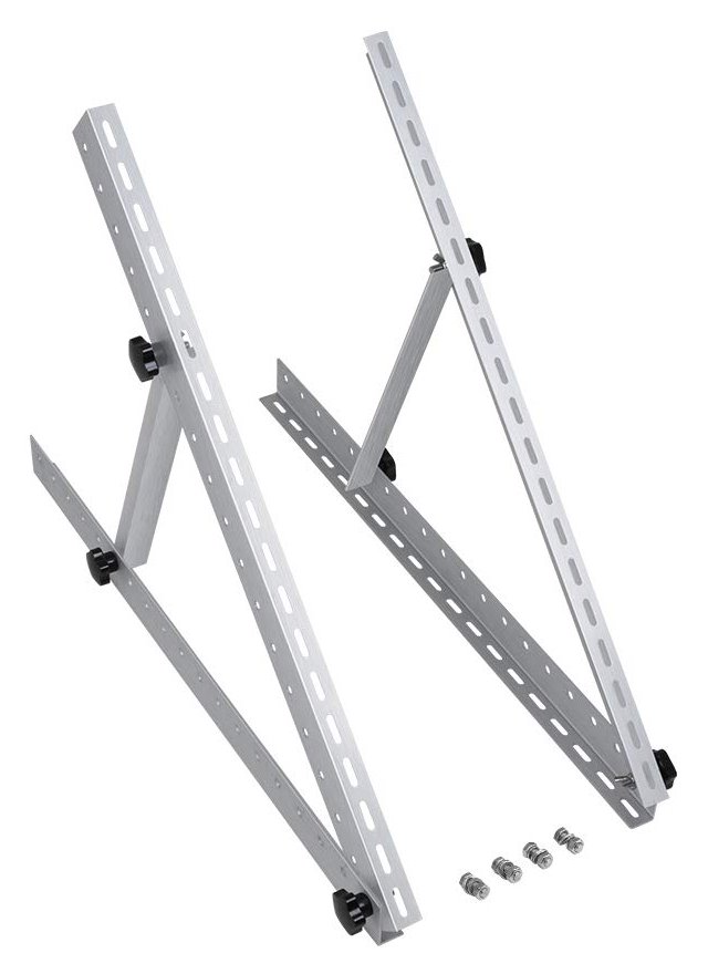 Solarmi držák solárního panelu trojúhelníkové, sada 2ks pro 1 panel, do 1m, 0° až 90°