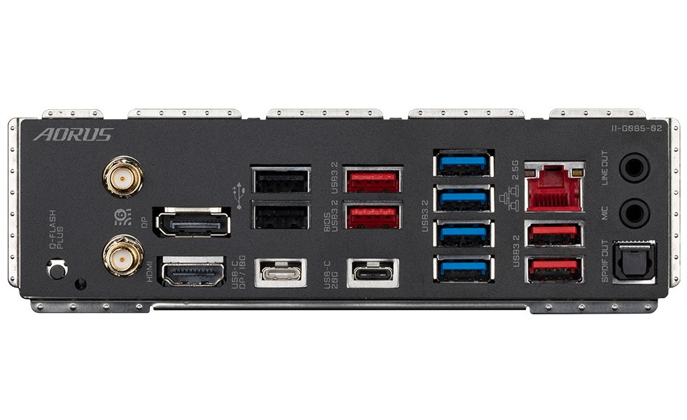 GIGABYTE X670E AORUS MASTER / AMD X670 / AM5 / 4x DDR5 DIMM / 4x M.2 / HDMI / DP / 2x USB-C / WiFi / EATX