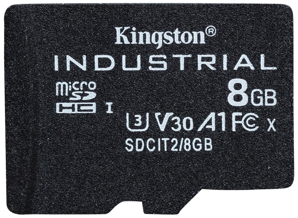 KINGSTON 8GB microSDHC / Industrial Temp / UHS-I / U3 / vč. adaptéru