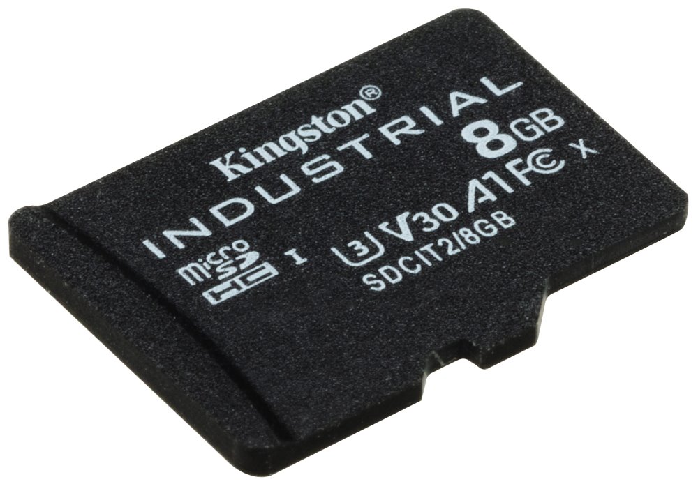 KINGSTON 8GB microSDHC / Industrial Temp / UHS-I / U3 / vč. adaptéru