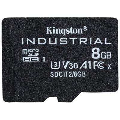 KINGSTON 8GB microSDHC / Industrial Temp / UHS-I / U3 / vč. adaptéru