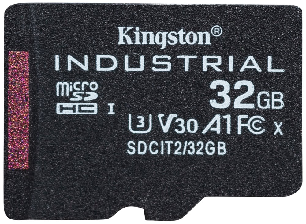 KINGSTON 32GB microSDHC / Industrial Temp / UHS-I / U3 / vč. adaptéru